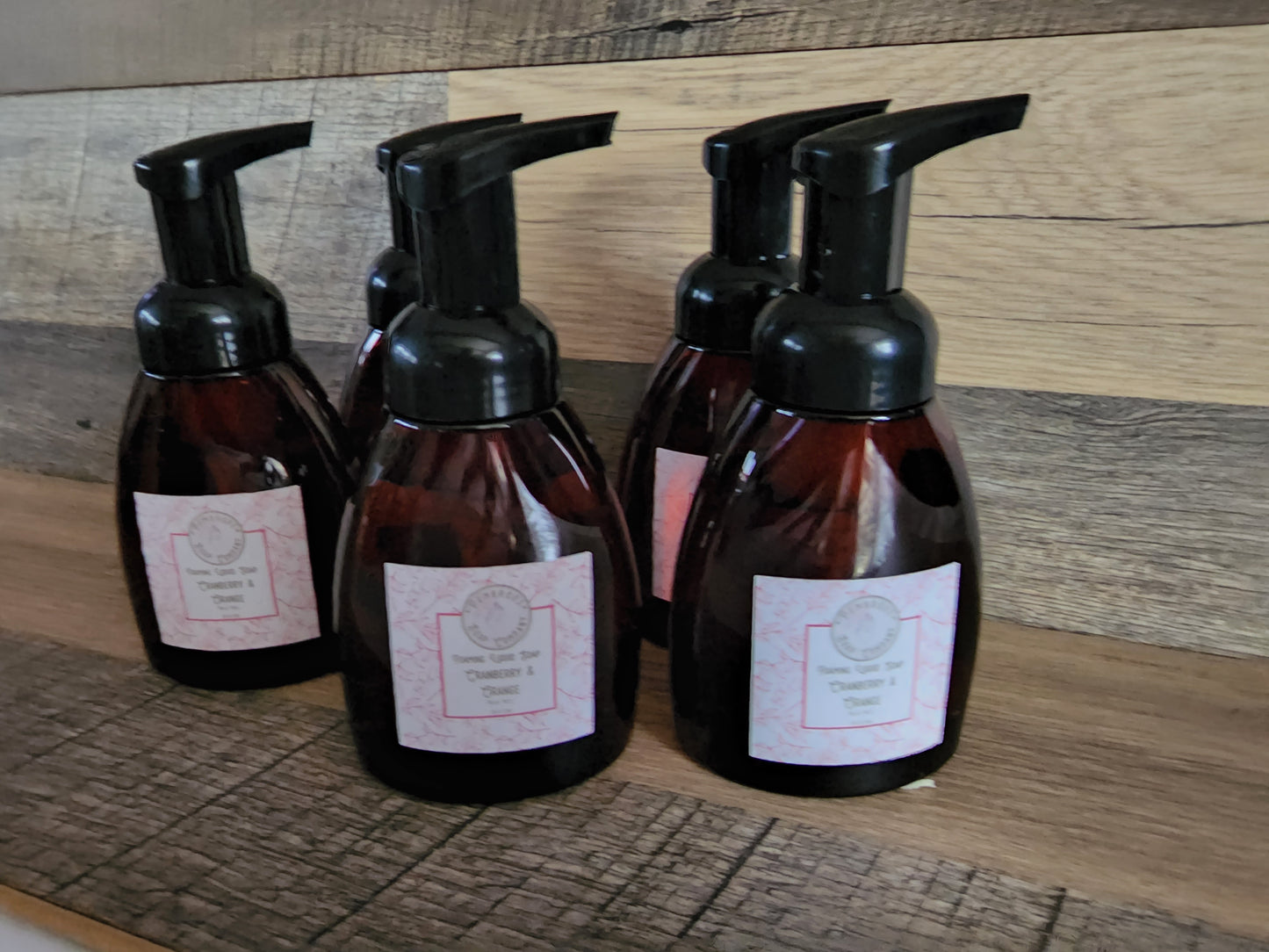 Cranberry & Orange Foaming Liquid Hand Soap