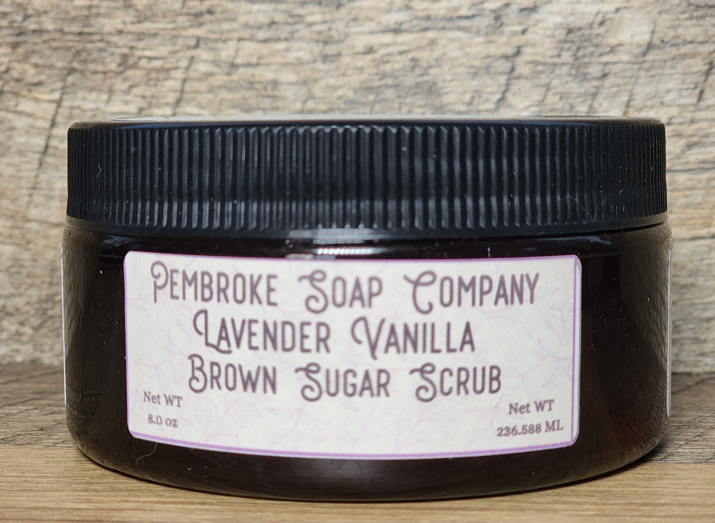 Lavender Vanilla Brown Sugar Scrub