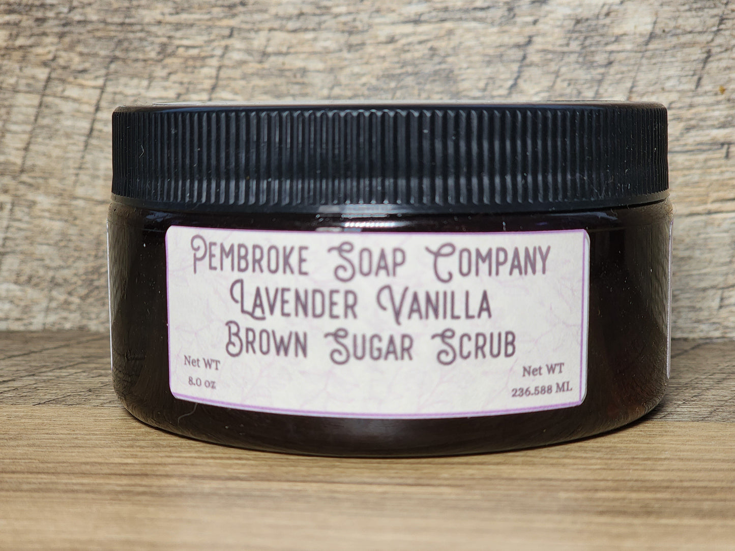 Lavender Vanilla Brown Sugar Scrub